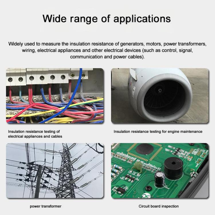 TASI TA8322A High Voltage Digital Electronic Meter Insulation Resistance Tester, TA8322A