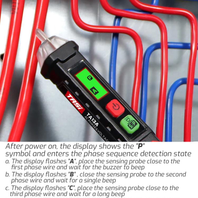 TASI TA13A Intelligent Circuit Test Multi-function Test Pen, TA13A