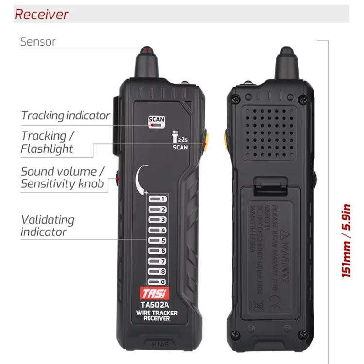 TASI TA502A Multi-function Anti-interference Network Cable Tester, TA502A