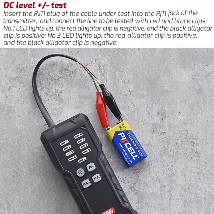 TASI TA502A Multi-function Anti-interference Network Cable Tester, TA502A