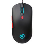 HXSJ X200 3600DPI Colorful Luminous Wired Mouse, Cable Length: 1.5m, X200 Black, X200 White