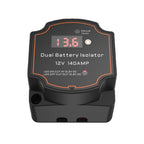 IP68 12V 140A Car Smart Dual Battery Isolation Controller with Digital Display Voltmeter, 3m Set, 5m Set, 7m Set, 8m Set