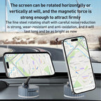 BDK104 Vacuum Adsorption Magnetic Folding Car Phone Holder, BDK104