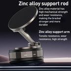 CCT30-2F Rotating Vacuum Adsorption Magnetic Car Phone Holder, CCT30-2F