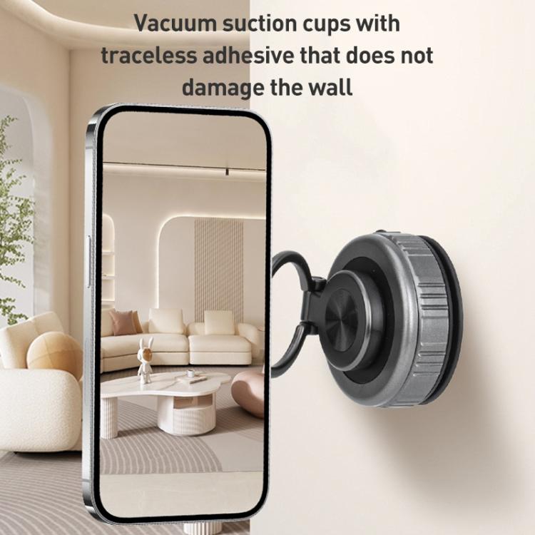 G511 Three-axis Folding Vacuum Adsorption Magnetic Car Phone Holder, G511