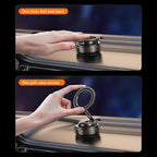 G712 Three-axis Folding Vacuum Adsorption Magnetic Car Phone Holder, G712