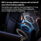 G712 Three-axis Folding Vacuum Adsorption Magnetic Car Phone Holder, G712