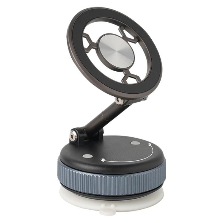 XZK101 Folding Vacuum Adsorption Magnetic Car Phone Holder, XZK101