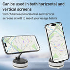 XZK102 Folding Vacuum Adsorption Magnetic Car Phone Holder, XZK102