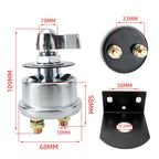 12-24V 200A High Current Battery Disconnect Switch with Bracket