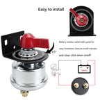 12-24V 200A High Current Battery Disconnect Switch with Bracket