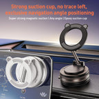 J33 Vacuum Adsorption Magnetic Car Phone Holder, J33 (Black), J33 (White)