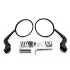 2pcs/Set Universal Motorcycle Electric Vehicle Handlebar Rearview Mirror, Universal