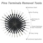 30pcs / Set Car Wire Harness Terminal Pin Removal Tool, 30pcs / Set