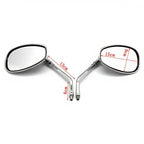 For Suzuki Bandit 1200 / 1250S 2pcs/Set Motorcycle Rearview Mirror Reflective Mirror, For Suzuki Bandit 1200 / 1250S