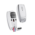 HXSJ M109 Mini Wireless Mouse, 3D Right, TF Card Reader, 4D Mute Buttons