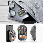 HXSJ M333 Three Modes Transparent Wireless Mouse