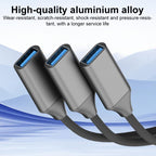 3 in 1 OTG Expander Splitter Dock Station, USB-A to USB-A, USB-C / Type-C to USB-A