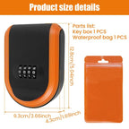 Car Magnetic Password Box Key Tool Storage Case