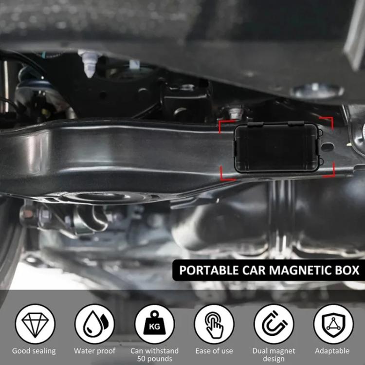 Outdoor Car Magnetic Car Key Storage Box Storage Tool Case, Key Storage Case