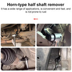 Car Horn Type Half Shaft Removal Tool, Plum Blossom Type with Teeth