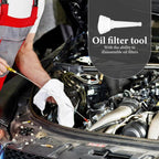 Car Oil Filter Removal Tool Universal Anti-scald Funnel, 235 x 90mm