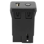 Car AUX & USB Socket Connector Switch for Chevrolet Cruze / Malibu / Regal 13599456 22875063 39087529