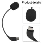 E-sports Gaming Headset Microphone, Type-C Elbow, Type-C Straight