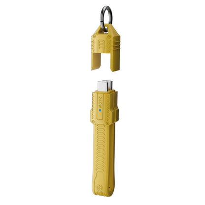 Portable Keychain 80Gbps 240W USB4 Type-C / USB-C Charging Cable