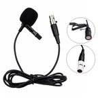 Metal Lavalier Microphone, Cable Length: 1.5m, 3 Pin XLR Head, 4 Pin XLR Head