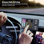 MT02 Car Bluetooth MP3 Player Bass AUX FM Transmitter Cigarette Lighter Charging, MT02