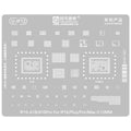 AMAOE 0.12mm Reballing Stencil, For iPhone 16 Series, For iPhone 15 Series, For iPhone 6-15 Series Baseband, For iPhone 7-15 Series, For iPhone 14 Series, For WiFi Comprehensive, For Face ID IC