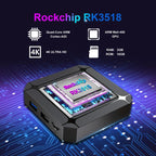 X96Q Android 14 Smart TV Box, RK3518 Quad-Core Cortex-A53, 2GB+16GB