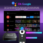 X96Q Android 14 Smart TV Box, RK3518 Quad-Core Cortex-A53, 2GB+16GB