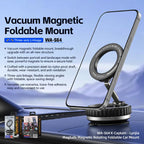 WK WA-S64 K-Captain Lynjia MagSafe Magnetic Rotating Foldable Car Phone Holder