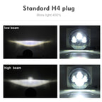 7 inch H4 / H13 DC 9V-30V 4000LM 6000K 40W 7 inch Car Round Shape LED Headlight Lamps for Jeep Wrangler, DC 9V-30V 4000LM 6000K 40W