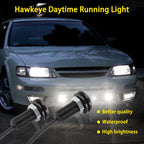 10 PCS 23mm 6LEDs SMD-5730 DC9-80V Motorcycle Eagle Eye Light, 6LEDs SMD-5730, 6LEDs SMD-5730(White Light)