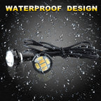 10 PCS 23mm 6LEDs SMD-5730 DC9-80V Motorcycle Eagle Eye Light, 6LEDs SMD-5730, 6LEDs SMD-5730(White Light)