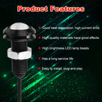 10 PCS 23mm 12LEDs SMD-4014 DC9-80V Motorcycle Eagle Eye Light, 12LEDs SMD-4014, 12LEDs SMD-4014(White Light)