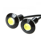 10 PCS 23mm 1.5W DC9-80V Motorcycle Eagle Eye Light Single Lens, 23mm Single Lens(White Light), 23mm Single Lens(Red Light), 23mm Single Lens(Yellow Light)