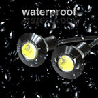 10 PCS 23mm 1.5W DC9-80V Motorcycle Eagle Eye Light Single Lens, 23mm Single Lens(White Light), 23mm Single Lens(Red Light), 23mm Single Lens(Yellow Light)