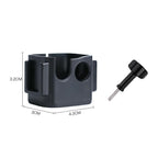 For DJI Osmo Pocket 3 Adapter Expansion Bracket, Frame with Screw, Frame with Backpack Clip, Frame with Head Strap, Frame with Chest Strap, Frame with Crab Clamp, Frame with Neck Bracket