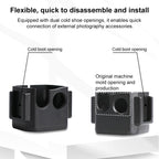 For DJI Osmo Pocket 3 Adapter Expansion Bracket, Frame with Screw, Frame with Backpack Clip, Frame with Head Strap, Frame with Chest Strap, Frame with Crab Clamp, Frame with Neck Bracket