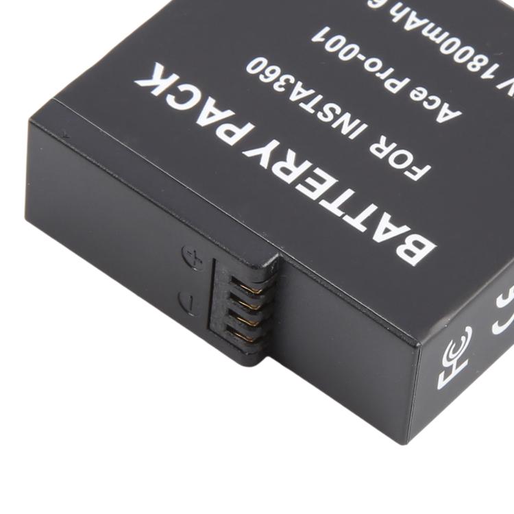 Ace Pro-001 1800mAh Battery Pack For Insta360 Ace / Ace Pro / Ace Pro 2, For Insta360 Ace
