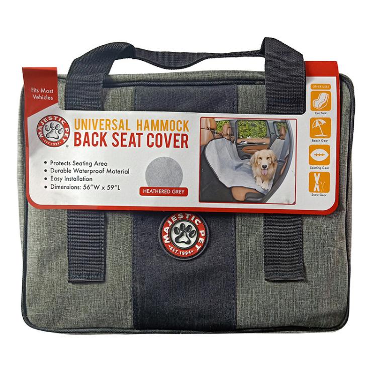 Pet Car Back Seat Cover Oxford Cloth Waterproof Cushion