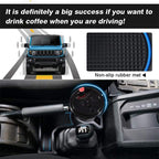 For Suzuki Jimny JB74 / JB64 2019- Car Automatic Transmission AT Central Control Storage Box, with Anti-slip Mats, Central Control Storage Box