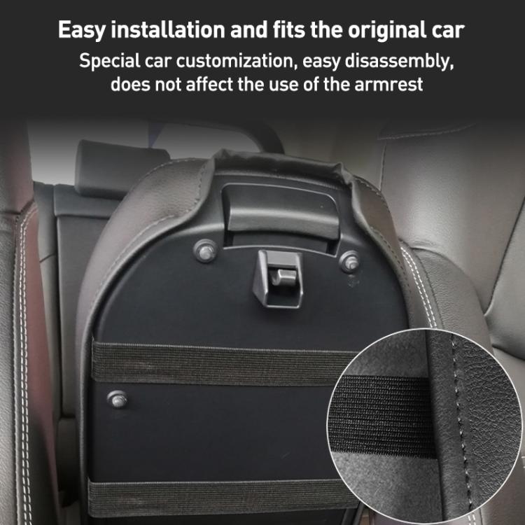 Car Central Armrest Box Protective Leather Cover for Toyota RAV4 2000, For Toyota RAV4 2000