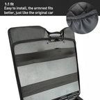 Car Central Armrest Box Protective Leather Cover Mat for Ford F150 2015-2022, For Ford F150 2015-2022