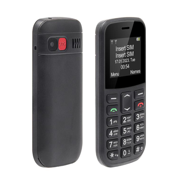 MXMID B210 Keypad Phone, 1.77 inch SC6531E, LED Flashlight, Big Keyboard Big Fonts, SOS, Network: 2G, Dual SIM, EU Plug, US Plug, UK Plug, AU Plug
