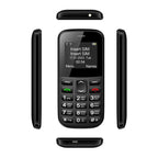 MXMID B210 Keypad Phone, 1.77 inch SC6531E, LED Flashlight, Big Keyboard Big Fonts, SOS, Network: 2G, Dual SIM, EU Plug, US Plug, UK Plug, AU Plug